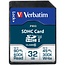 Verbatim SDHC UHS-3 geheugenkaart / 32GB