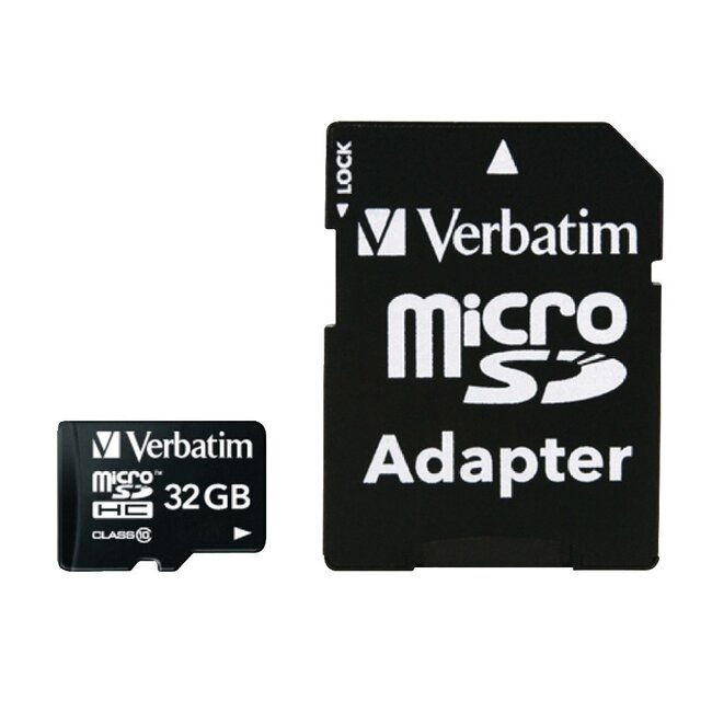 Verbatim Micro SDHC geheugenkaart / 32GB