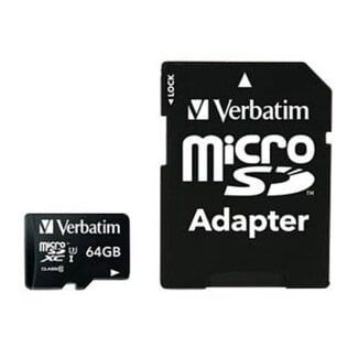 Verbatim Verbatim Micro SDXC UHS-3 geheugenkaart / 64GB