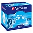 Verbatim Music CD-R discs in Jewel Case voor CD-recorders - 16-speed - 80 minuten / 10 stuks