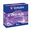 Verbatim DVD+R Double Layer discs in Jewel Case - 8-speed - 8,5 GB / 5 stuks