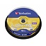 Verbatim DVD+RW discs op spindel - 4-speed - 4,7 GB / 10 stuks