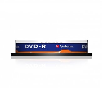 Verbatim Verbatim DVD-R discs op spindel - 16-speed - 4,7 GB / 10 stuks