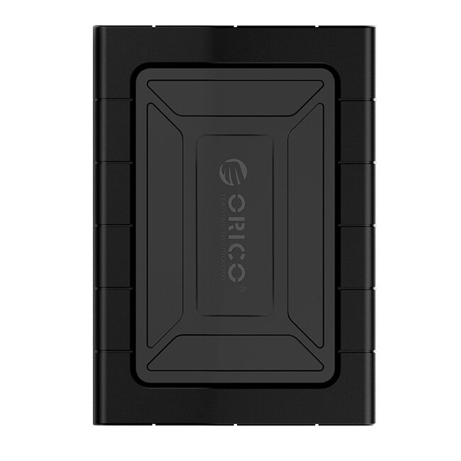 Orico shockproof HDD behuizing voor 2,5'' SATA HDD/SSD - USB3.0 (Micro USB) / siliconen / zwart