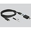 DeLOCK HDD behuizing voor 2,5'' SATA HDD/SSD (9,5mm) - USB3.1 / zwart