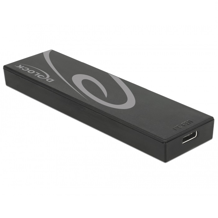 DeLOCK External Enclosure M.2 SSD externe behuizing 42597, USB Type-C