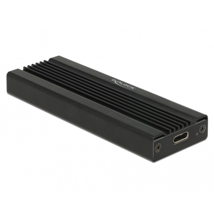 DeLOCK External Enclosure for M.2 NVMe PCIe SSD externe behuizing 42600, USB Type-C