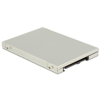 DeLOCK DeLOCK 2,5'' U.2 SFF-8639 behuizing voor M.2 NVMe PCIe SSD (max. 80mm) / zilver