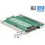 DeLOCK 2,5'' U.2 SFF-8639 behuizing voor M.2 NVMe PCIe SSD (max. 80mm) / zilver