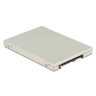 DeLOCK DeLOCK 2,5'' U.2 SFF-8639 / SATA Express behuizing voor M.2 NVMe PCIe SSD (max. 80mm) / mSATA SSD (half size / full size) / zilver