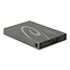 DeLOCK externe behuizing voor 2 mSATA SSD's (full size) met RAID - USB3.1 / grijs