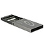 DeLOCK externe behuizing voor 2 mSATA SSD's (full size) met RAID - USB3.1 / grijs
