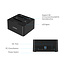 Orico Dual Bay Docking Station voor 2x 2,5'' en/of 3,5'' SATA HDD/SSD - USB3.0 / zwart