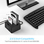 Orico Dual Bay Docking Station voor 2x 2,5'' en/of 3,5'' SATA HDD/SSD - USB3.0 / zwart