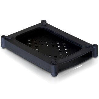 DeLOCK Siliconen bescherm case voor 2,5'' HDD/SSD / zwart