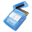 Afsluitbare bescherm box voor 2x 2,5'' HDD/SSD / blauw