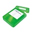 Afsluitbare bescherm box voor 3,5'' HDD / groen