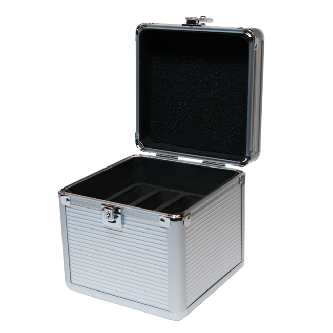 Koffer voor 4x 3,5'' HDD en 2x 2,5'' HDD/SSD / zilver