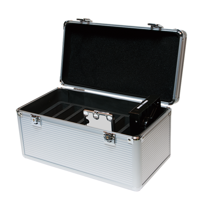 Koffer voor 8x 3,5'' HDD en 6x 2,5'' HDD/SSD / zilver