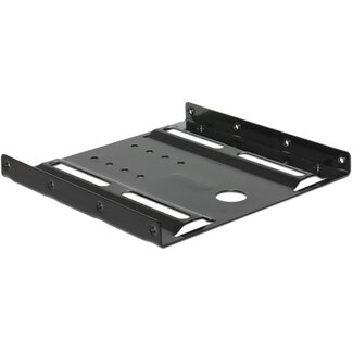 DeLOCK Premium 2,5'' HDD/SSD naar 3,5'' slot montage frame / zwart