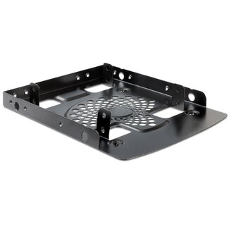 DeLOCK Premium 2x 2,5'' HDD/SSD naar 3,5'' slot montage frame / zwart