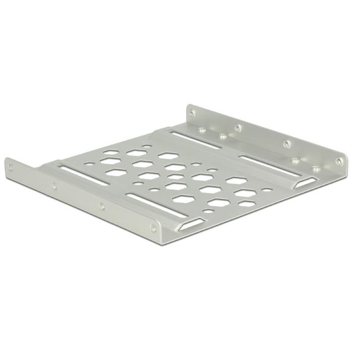 DeLOCK Aluminium installation frame 2.5" to 3.5" Silver wisselframe