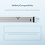 Orico 2,5'' SATA HDD/SSD naar 5,25'' Ultra Slim SATA drive (9-9,5mm) caddy / grijs