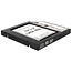 Premium 2,5'' SATA HDD/SSD naar 5,25'' Slim SATA drive (12,7mm) caddy / zwart