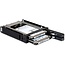 Premium 2x 2,5'' SATA HDD/SSD naar 3,5'' HDD mobile rack / zwart