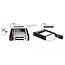 Premium 2x 2,5'' SATA HDD/SSD naar 3,5'' HDD mobile rack / zwart