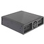 Premium 2x 2,5'' HDD/SSD + Slim Drive naar 5,25'' slot mobile rack / zwart