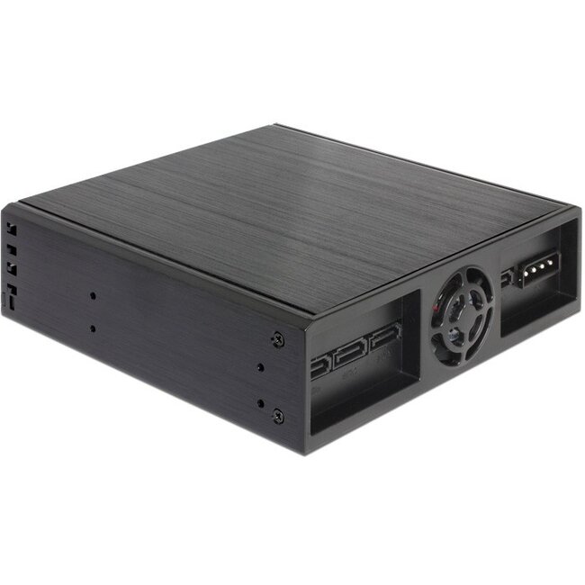 Premium 4x 2,5'' HDD/SSD naar 5,25'' slot mobile rack / zwart
