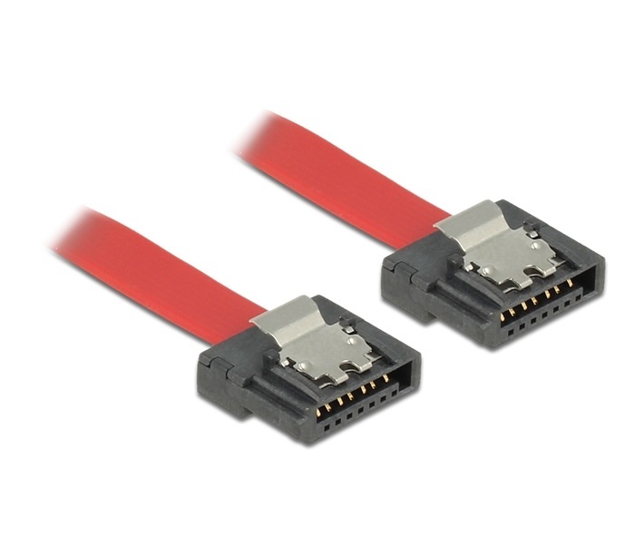 DeLOCK 0.7m SATA III SATA-kabel 0,7 m SATA 7-pin Rood