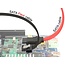 SATA FLEXI datakabel - plat - SATA600 - 6 Gbit/s / zwart - 0,20 meter