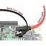 SATA FLEXI datakabel - plat - SATA600 - 6 Gbit/s / zwart - 0,50 meter