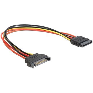 Cablexpert SATA voeding verlengkabel - 0,15 meter