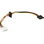 Molex (m) - 2x SATA (v) splitter - 0,30 meter