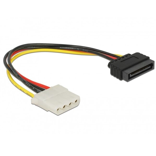 SATA (m) - Molex (v) adapter - 0,20 meter