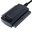 USB-A naar SATA/IDE adapter voor 2,5'' en 3,5'' HDD's/SSD's - USB2.0