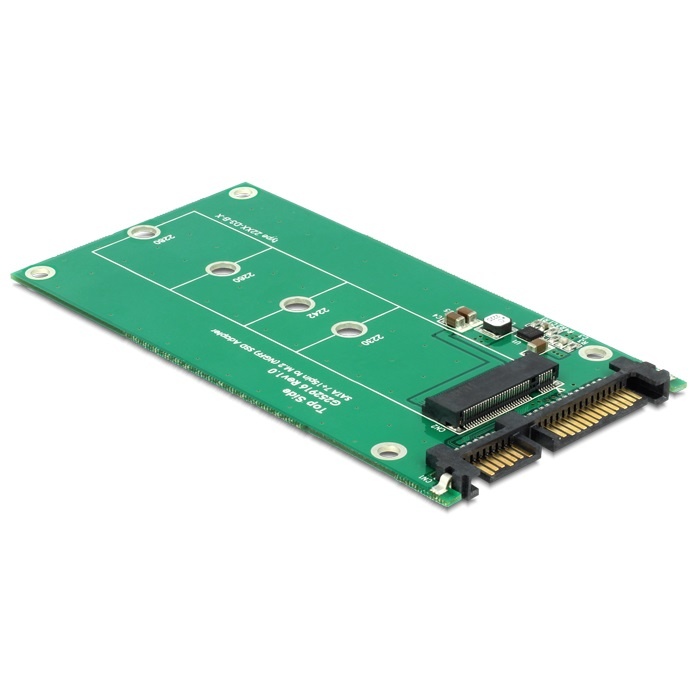 DeLOCK Konverter SATA 22P>67P M.2 NGFF