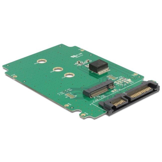 SATA 22-pins naar M.2 converter in 2,5'' formaat