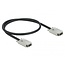 SAS SFF-8470 - SAS SFF-8470 data kabel / zwart - 1 meter