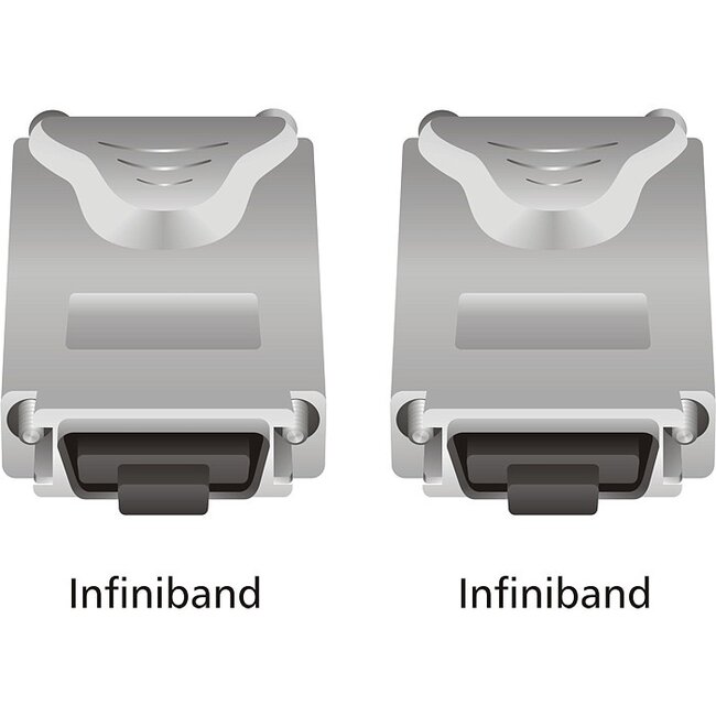 SAS SFF-8470 - SAS SFF-8470 data kabel / zwart - 1 meter