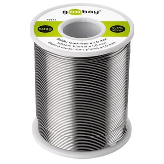 Goobay Loodvrije soldeertin 1mm - 500g