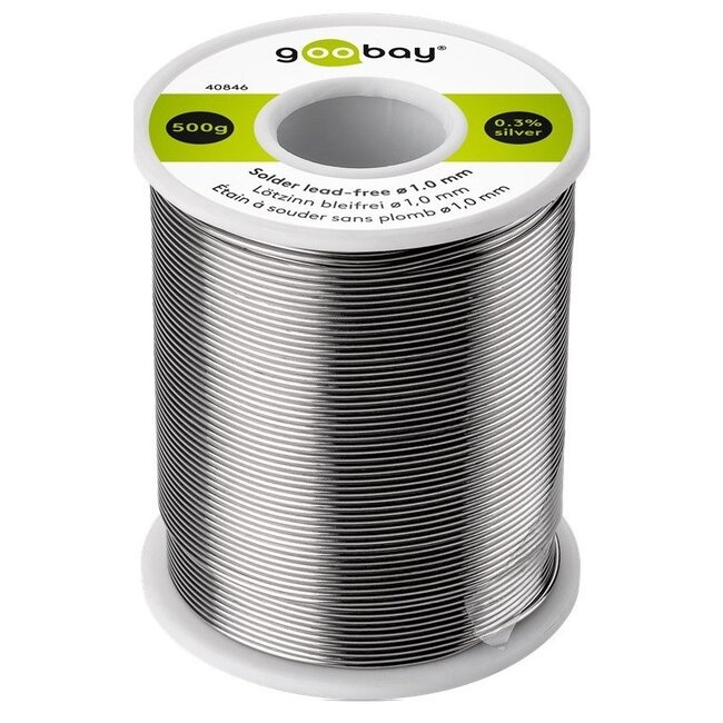 Loodvrije soldeertin 1mm - 500g