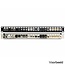 Delock 19 inch patch panel met kabelgeleiding | voor 24 Keystone modules | 1U | zwart