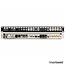 Premium 19'' Patch Panel 1U voor 24 Keystone modules / zwart