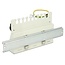 Desktop Patch Panel voor 8 Keystone modules / grijs