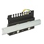 Desktop Patch Panel voor 12 Keystone modules / zwart