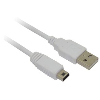 Dolphix Game console USB laadkabel 5V / 1A / 5W voor Wii U GamePad controller - 1 meter